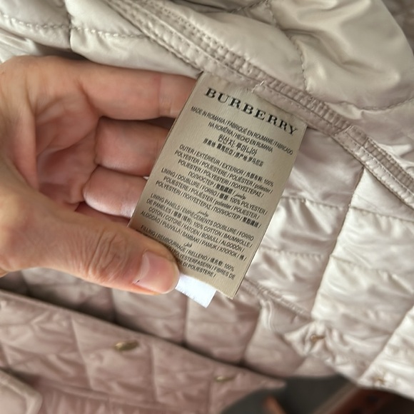 BURBERRY WESTBRIDGE TAN QUILTED JACKET sz M - Picture 6 of 10